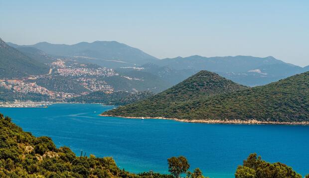 Kas Sun Glare Otel, Kaş, Standard Tek Büyük Yataklı Oda, Deniz Manzaralı, Plaj/Okyanus Manzarası