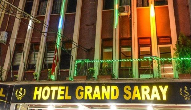 Görsel 1 : Grand Saray Hotel, Malatya, Otelin Önü - Akşam/Gece