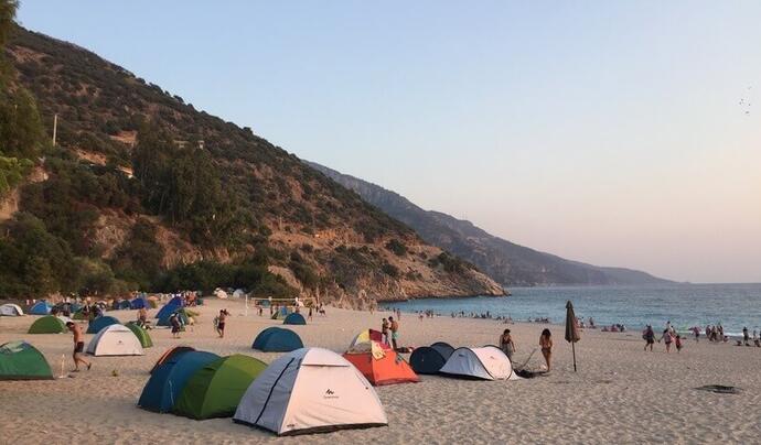 Ölüdeniz Beach Camping