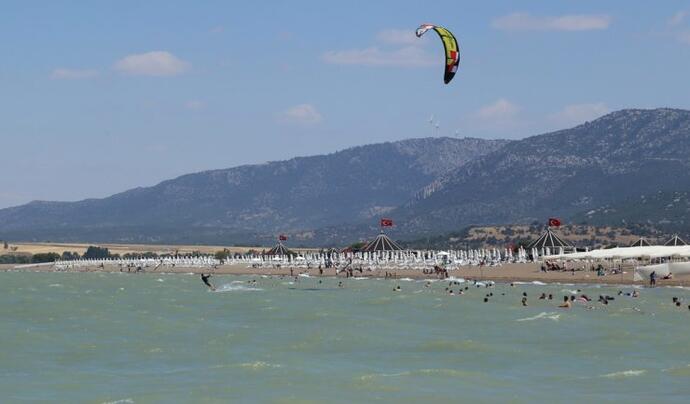 Beyşehir Gölü Kitesurfing