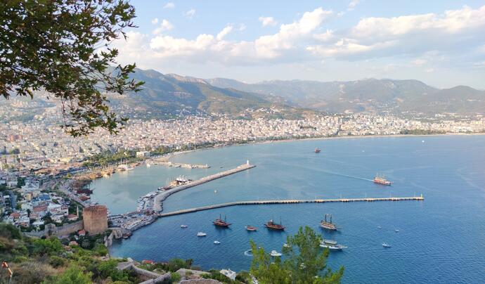 Alanya Kale Panorama Seyir Balkonu