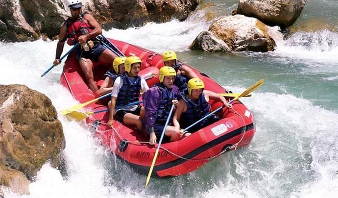 Göksu Nehri'nde Rafting