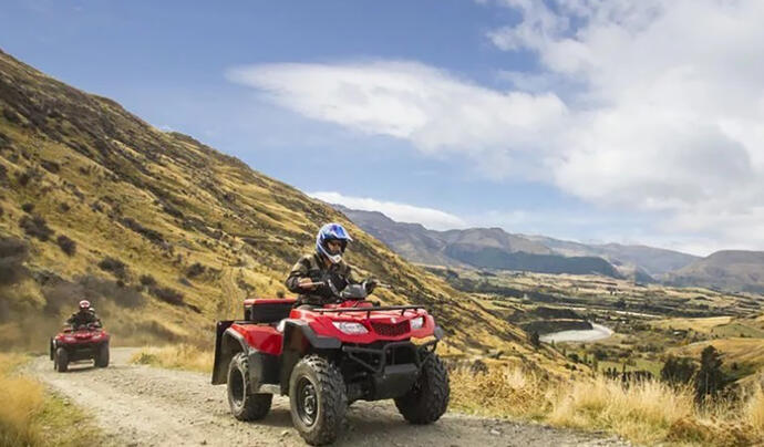 Erciyes Dağı'nda ATV