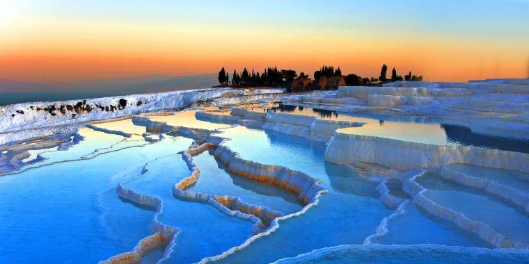 pamukkale travertenleri