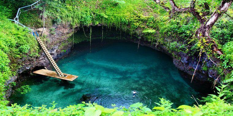 To Sua Ocean Trench - Lalomanu