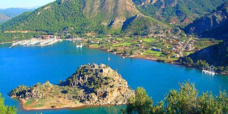 Marmaris'te Az Bilinen 9 Yer orhaniye kızkalesi