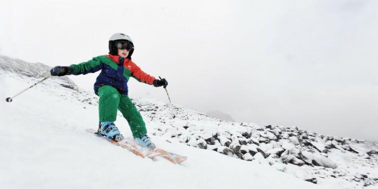 çocuklar için kayak