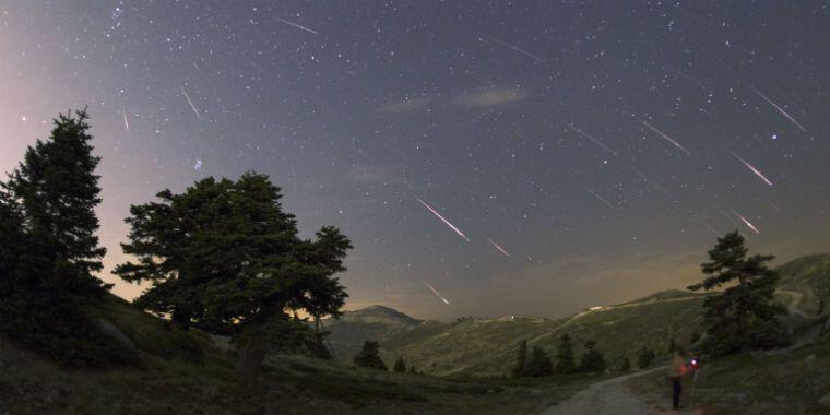 perseid göktaşı yağmuru türkiye