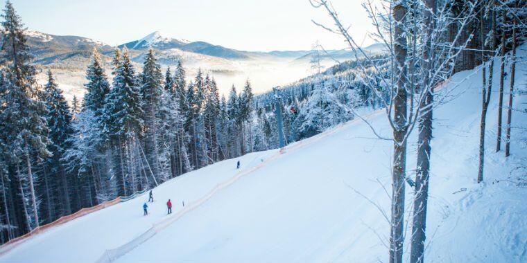 ukrayna bukovel kayak merkezi