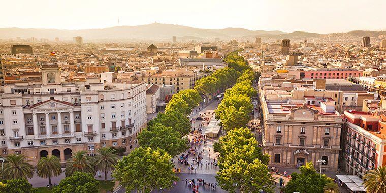 la rambla barselona