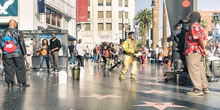 hollywood bulvarı los angeles