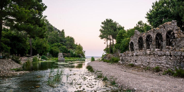 olimpos kalıntıları