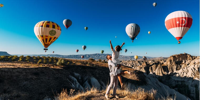 balayında gezmek