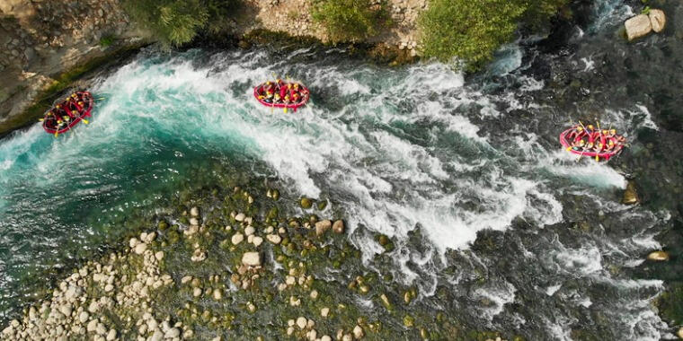 Macera Dolu Bir Rafting Rotası: Antalya Dim Çayı