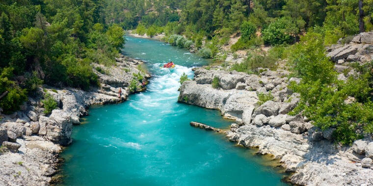 Macera Dolu Bir Rafting Rotası: Antalya Dim Çayı