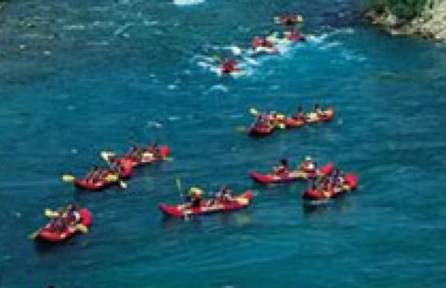 Türkiye'de Rafting "Akarsu Turizmi"