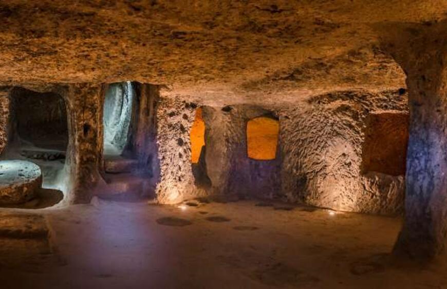 Gizemlerle Dolu Nevşehir Yeraltı Şehirleri