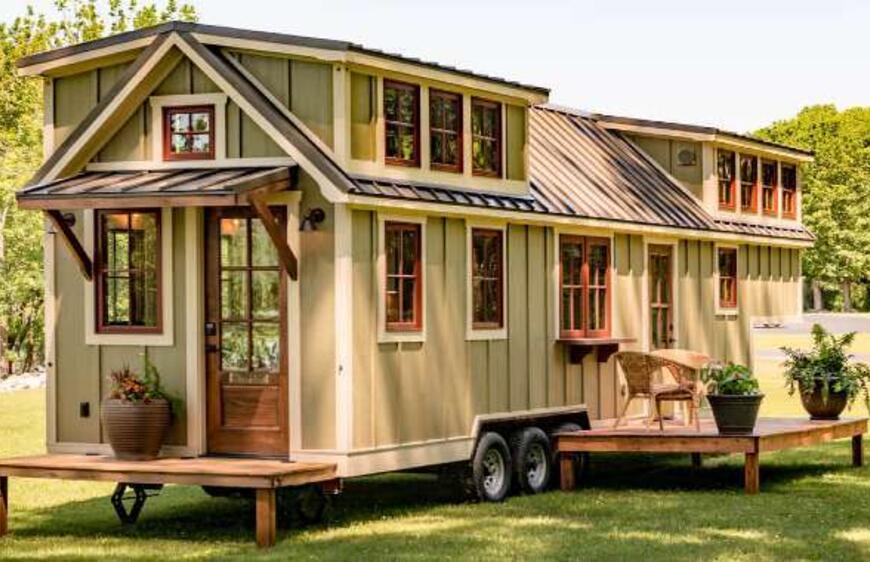 Doğayla İç İçe Alternatif Bir Konaklama Önerisi: Tiny House