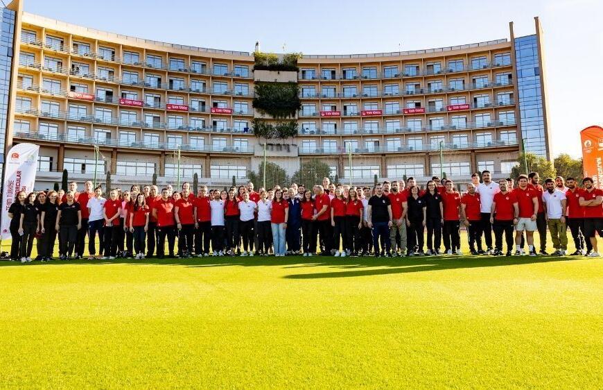 TEAM TÜRKİYE, 2024 OLİMPİYATLARINA GLORIA SPORTS ARENA İLE HAZIRLANDI!