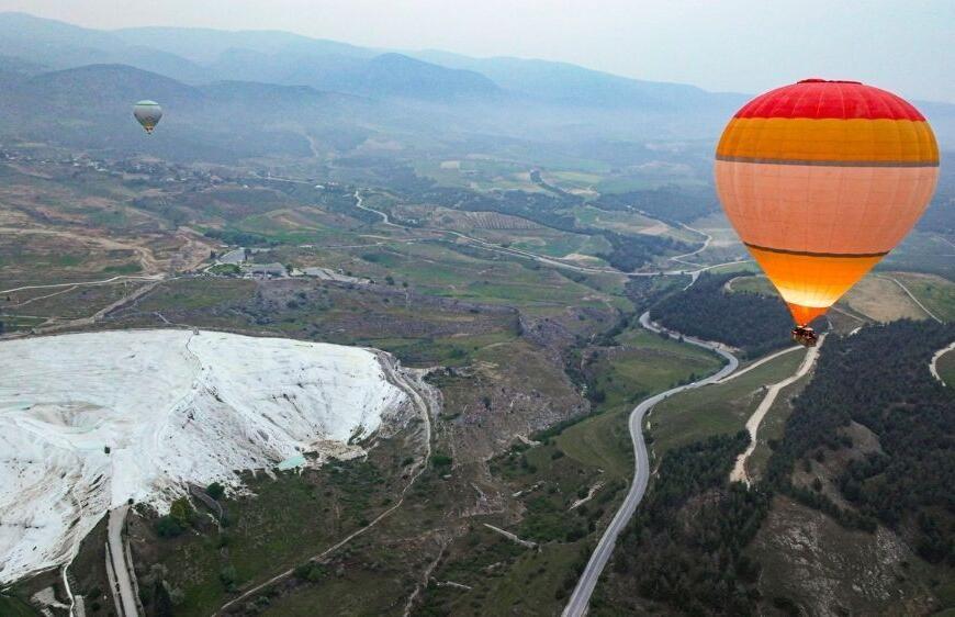 Pamukkale balon turu nerede yapılıyor, kaç TL? Pamukkale balon turu saat kaçta?